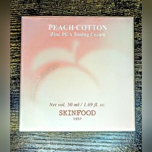 SKINFOOD Peach Cotton Zinc PCA Toning Cream
